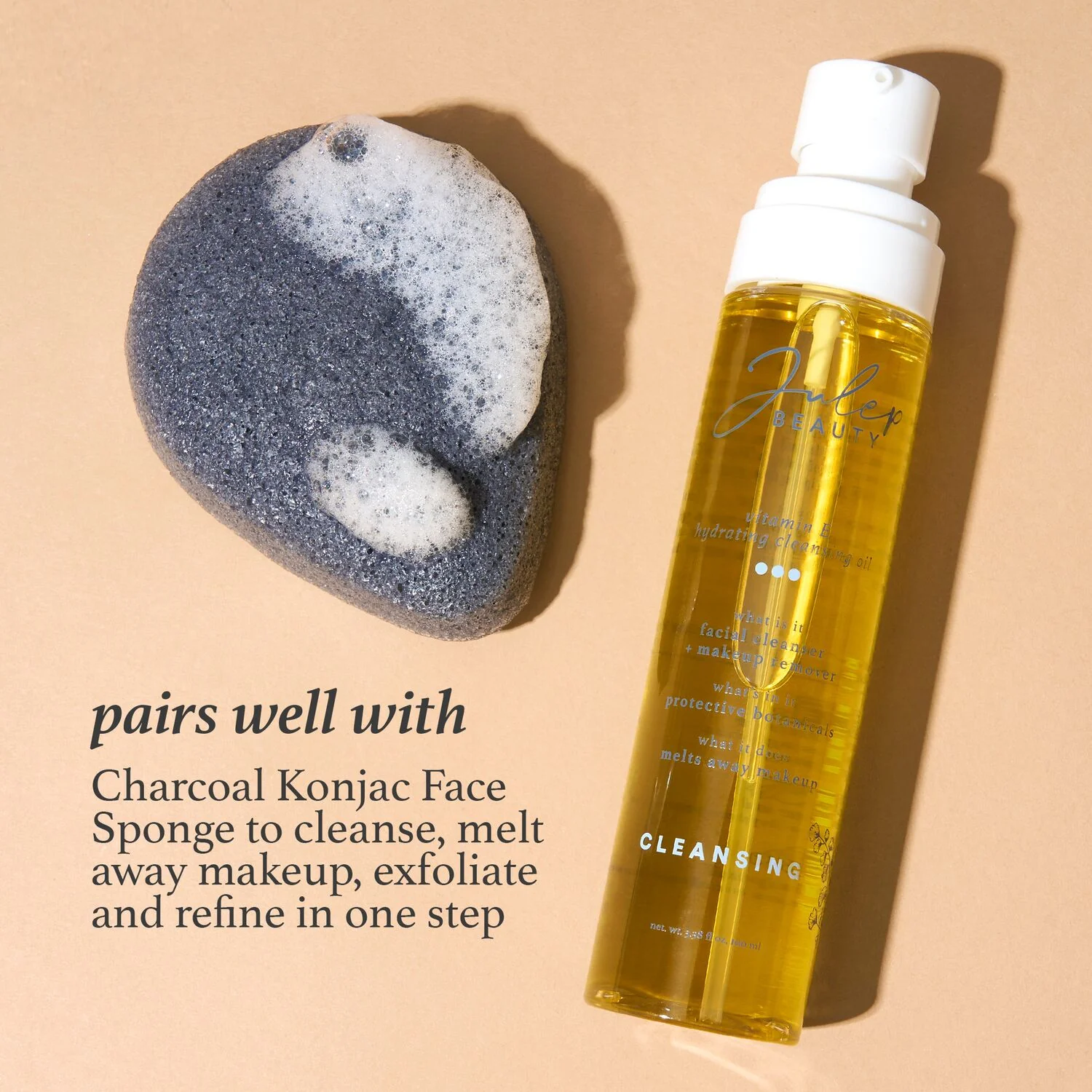 Vitamin E Hydrating Cleansing Oil + Makeup Remover - Image 4